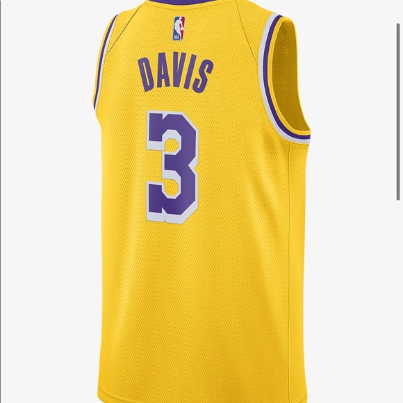 Lakers Davis #3 Basketball Jersey - Picture 3 of 7